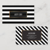 PixDezines verstelbare strepen/doe-het-zelf kleur Visitekaartje (Voorkant / Achterkant)