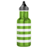 PixDezines verstelbare witte strepen/doe-het-zelf  Waterfles (Rechts)