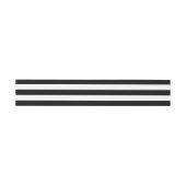 PixDezines verstelbare zwarte strepen Uitnodigingen Wikkel (Vlak)