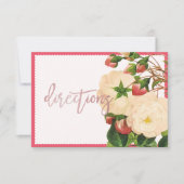 PixDezines Victoriaans Nivea-Rozen/Redoute Kaart (Voorkant)