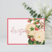 PixDezines Victoriaans Nivea-Rozen/Redoute Kaart (Staand voorkant)