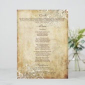 PixDezines vintage crèmeswervelingen (Staand voorkant)