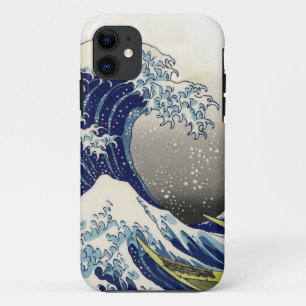 PixDezines Vintage, Grote Golf, Hokusai 葛飾北斎の神奈川沖浪 Case-Mate iPhone Case