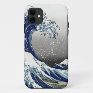 PixDezines Vintage, Grote Golf, Hokusai 葛飾北斎の神奈川沖浪 Case-Mate iPhone Case