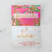 PixDezines Vintage Hawaï/ Bedankt (Binnen)