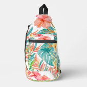 PixDezines Vintage Lush H2 Hawaï Sling Bag (Voorkant)