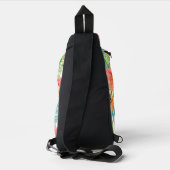 PixDezines Vintage Lush H2 Hawaï Sling Bag (Achterkant)