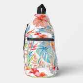 PixDezines Vintage Lush H2 Hawaï Sling Bag (Voorkant)