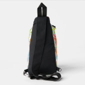 PixDezines Vintage Lush H2 Hawaï Sling Bag (Achterkant)