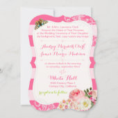 PixDezines vintage rozen/pioenrozen/primula Kaart (Achterkant)