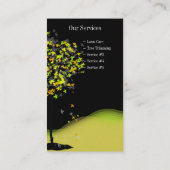 PixDezines Visitekaartjes/landschapenhouwer Visitekaartje (Achterkant)