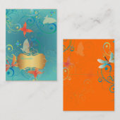 PixDezines Vlinders+Libellen, plaatskaartjes (Voorkant / Achterkant)