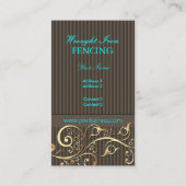 PixDezines voor sierdoeleinden Swirls+pinstripes/d Visitekaartje (Achterkant)