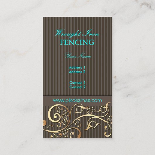 PixDezines voor sierdoeleinden Swirls+pinstripes/d Visitekaartje (Achterkant)