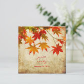 PixDezines  voorbeeldbladeren/herfst-gebeurtenis Kaart (Staand voorkant)