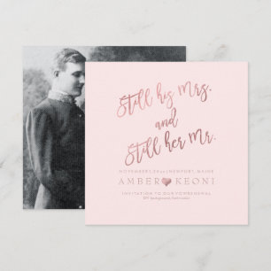 PixDezines Vow Renewal/Faux Roos Gold/DIY back Kaart