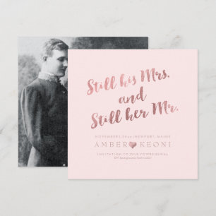 PixDezines Vow Renewal/Faux Roos Gold/DIY back Kaart