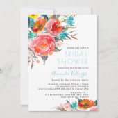 PixDezines Vrijgezellenfeest Bright Waterverf Flow Kaart