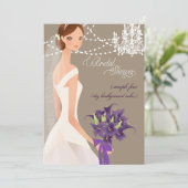 PixDezines vrijgezellenfeest/DIY-optie+kleur Kaart (Staand voorkant)