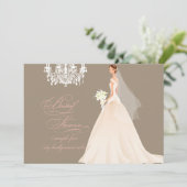 PixDezines vrijgezellenfeest/DIY-optie+kleur Kaart (Staand voorkant)