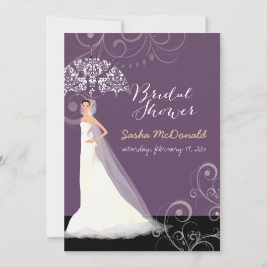 PixDezines vrijgezellenfeest/paraplu Kaart (Voorkant)