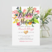 PixDezines Vrijgezellenfeest Spring Floral Kaart (Staand voorkant)