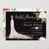 PixDezines Vrijgezellenfeest Spring Floral Kaart (Voorkant / Achterkant)