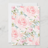 PixDezines Vrijgezellenfeest Waterverf Peonies Inv Kaart (Achterkant)