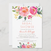 PixDezines Vrijgezellenfeest Waterverf Summer Peon Kaart (Voorkant)