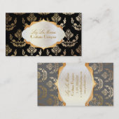 PixDezines vuurdempen demask/koper/diy background Visitekaartje (Voorkant / Achterkant)