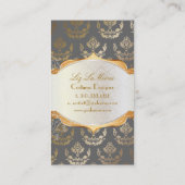 PixDezines vuurdempen demask/koper/diy background Visitekaartje (Achterkant)