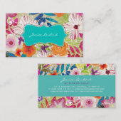 PixDezines wailea/ achtergrond Visitekaartje (Voorkant / Achterkant)