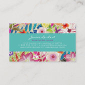 PixDezines wailea/ achtergrond Visitekaartje (Achterkant)