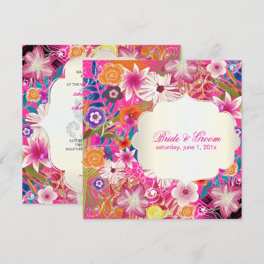 PixDezines wailea/diy achtergrond Kaart (Voorkant / Achterkant)