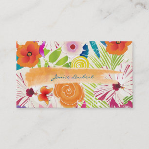 PixDezines wailea/diy achtergrond Visitekaartje