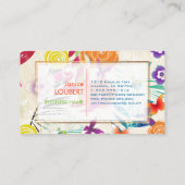 PixDezines Wailea/DIY achtergrond Visitekaartje (Achterkant)