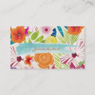 PixDezines wailea/diy achtergrond Visitekaartje