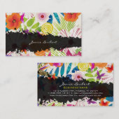 PixDezines wailea/diy achtergrond Visitekaartje (Voorkant / Achterkant)