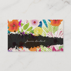 PixDezines wailea/diy achtergrond Visitekaartje