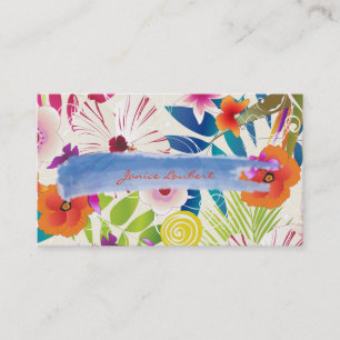 PixDezines wailea/diy achtergrond Visitekaartje