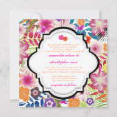 PixDezines wailea/diy background Kaart (Achterkant)