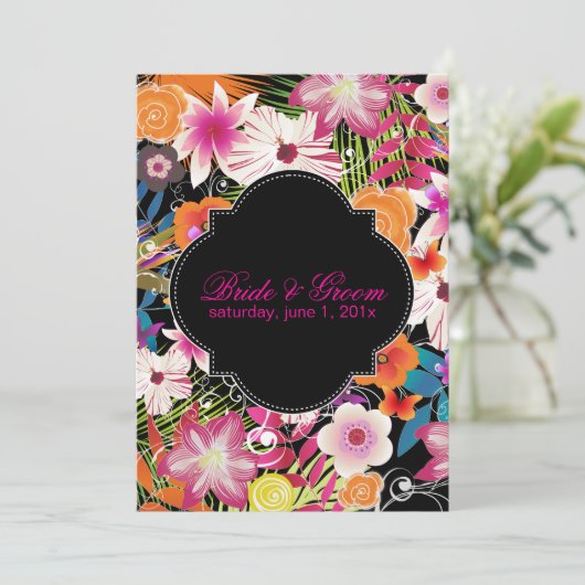 PixDezines wailea/diy background Kaart (Staand voorkant)