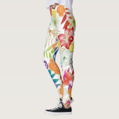 PixDezines Wailea/Hibiscus/DIY Achtergrond Leggings (Links)