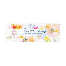 PixDezines Watercolor Bloemen,  Blush Crème Rozen