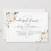 PixDezines Watercolor Roze Rozen Kaart (Voorkant)