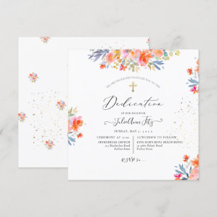 PixDezines Watercolor Zomerrozen Dedicatie Kaart
