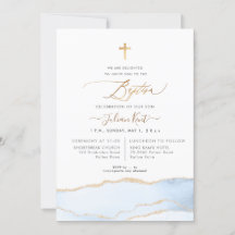 PixDezines Waterverf Agaat Baby Blauw Goud Doop