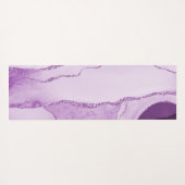 PixDezines Waterverf Agaat, Paarse Yogamat (Achterkant (horizontaal))