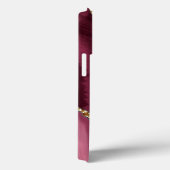 PixDezines WATERVERF AGATE, BURGUNDY PINK MAUVE Case-Mate iPhone Case (Achterkant / Rechts)