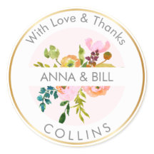 PixDezines Waterverf Bloemen/Ranunculus/Dank u